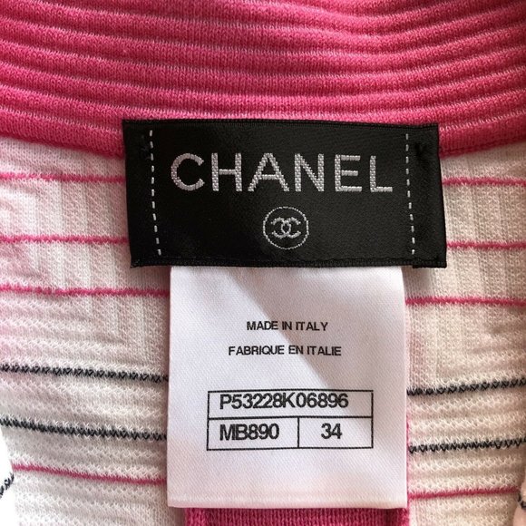 Chanel Paris Seoul Jacket White Pink Pastel Luxury - Picture 5 of 10